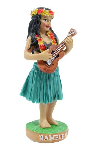 Hawaiian hula lady ukulele - w/,